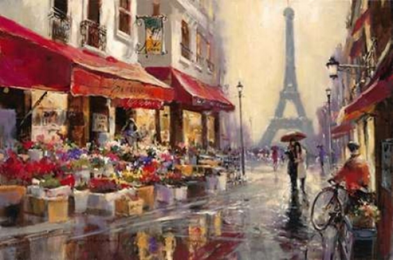 April In Paris Poster Print by Brent Heighton - Item # VARPDX222HEI1094
